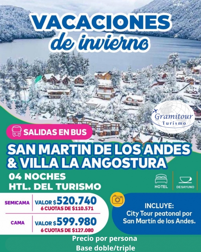 San Martin de los Andes y Villa langostura